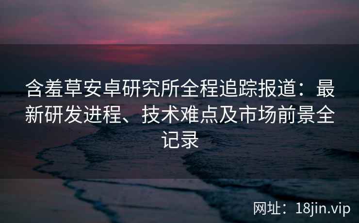 含羞草安卓研究所全程追踪报道：最新研发进程、技术难点及市场前景全记录
